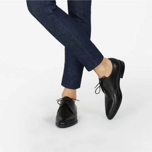 NWOT Everlane The Modern Oxford Black Lace Up Shoes Size 7.5